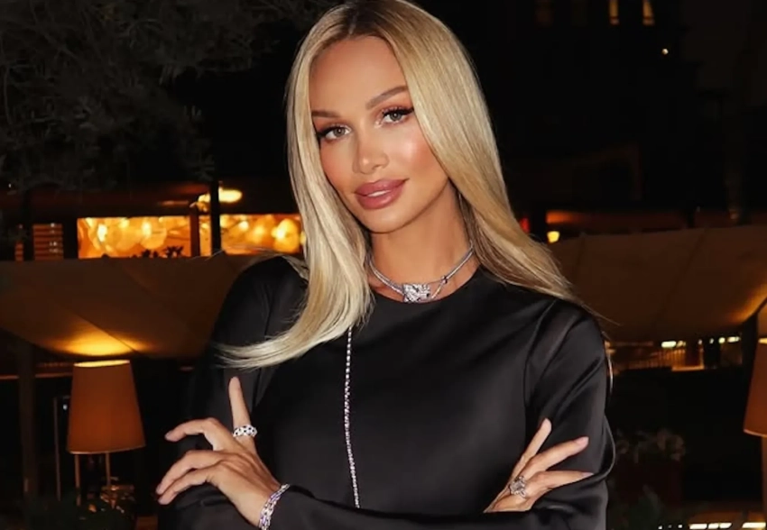 Виктория Лопырёва вышла в свет в бриллиантах в Дубае