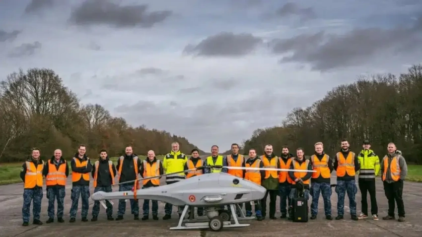 Противоминный БПЛА Skeldar V-200 ВМС Бельгии совершил первый полёт