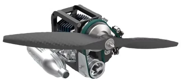 Гибридный двигатель для беспилотных летательных аппаратов