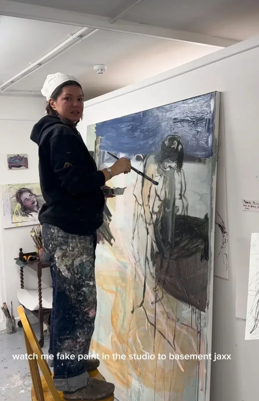 Мадонна опубликовала фото с российскими художницами Олей Автрейх и Елизаветой Залиевой