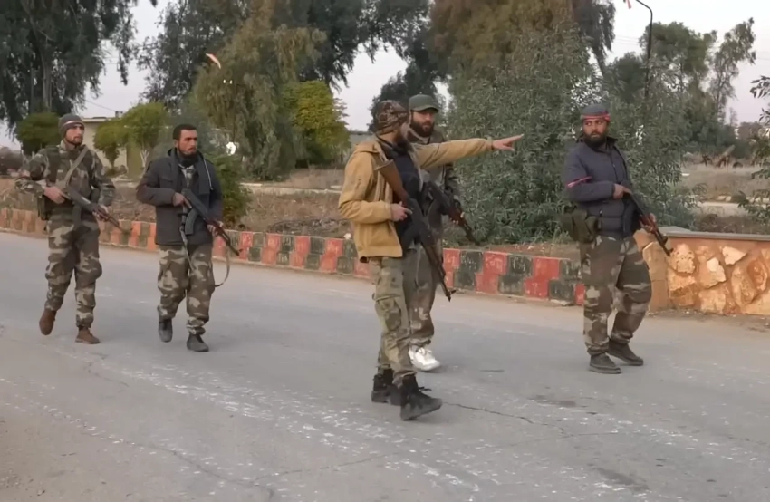 Курдский дрон ударил прямо во время съёмки в Сирии