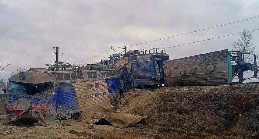 В Харьковской области уничтожен поезд с «элитным» спецназом ВСУ