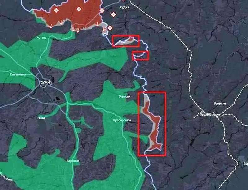 Штурмовики ГВ «Север» ВС РФ освободили село Червоная Заря в Сумской области