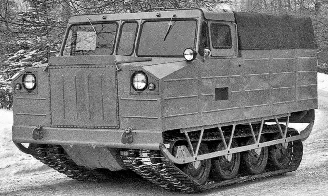 В борьбе за проходимость: гусеничные снегоболотоходы НАМИ