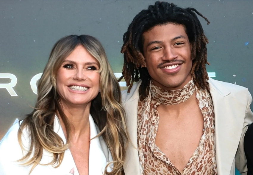 Хайди Клум с сыном-моделью и Райан Гослинг посетили премьеру фильма