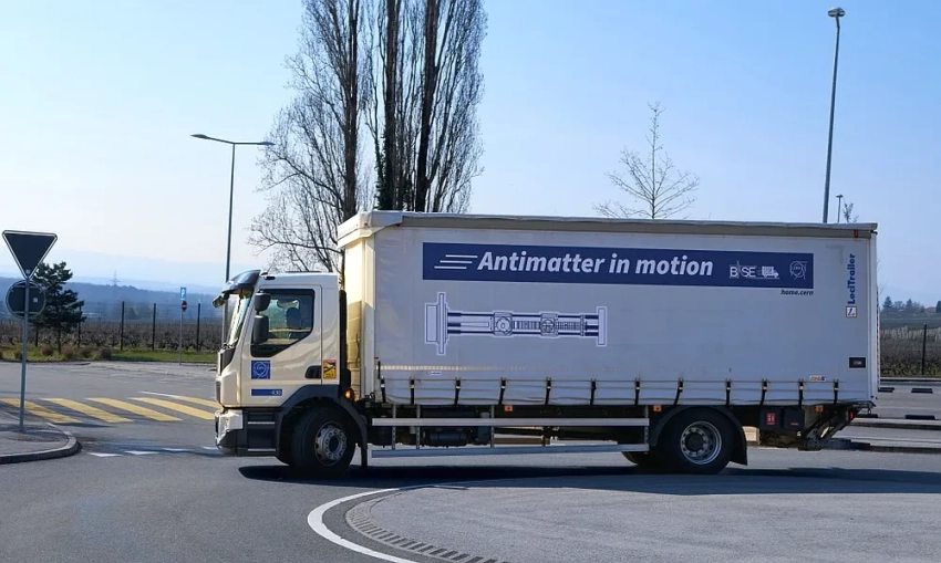 Впервые в истории осуществлена перевозка антиматерии на грузовике
